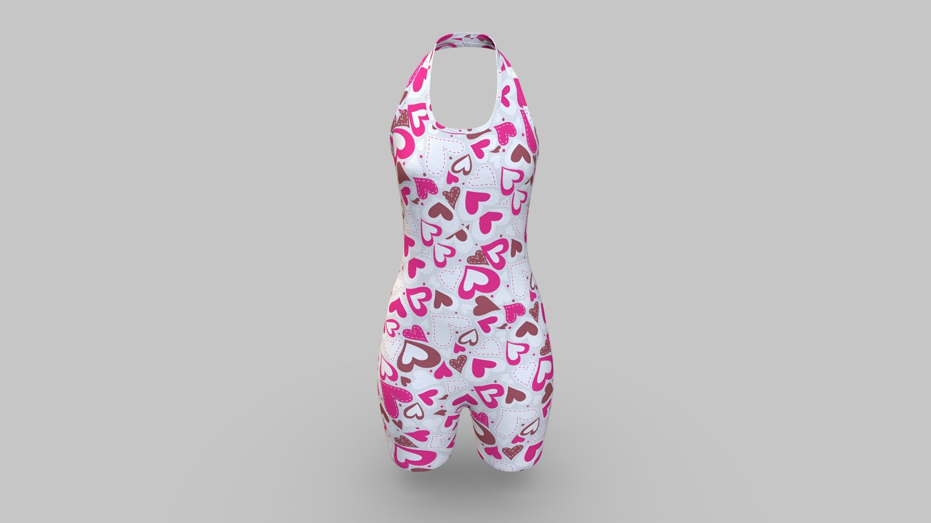 Women Swimsuit Dress 3d model