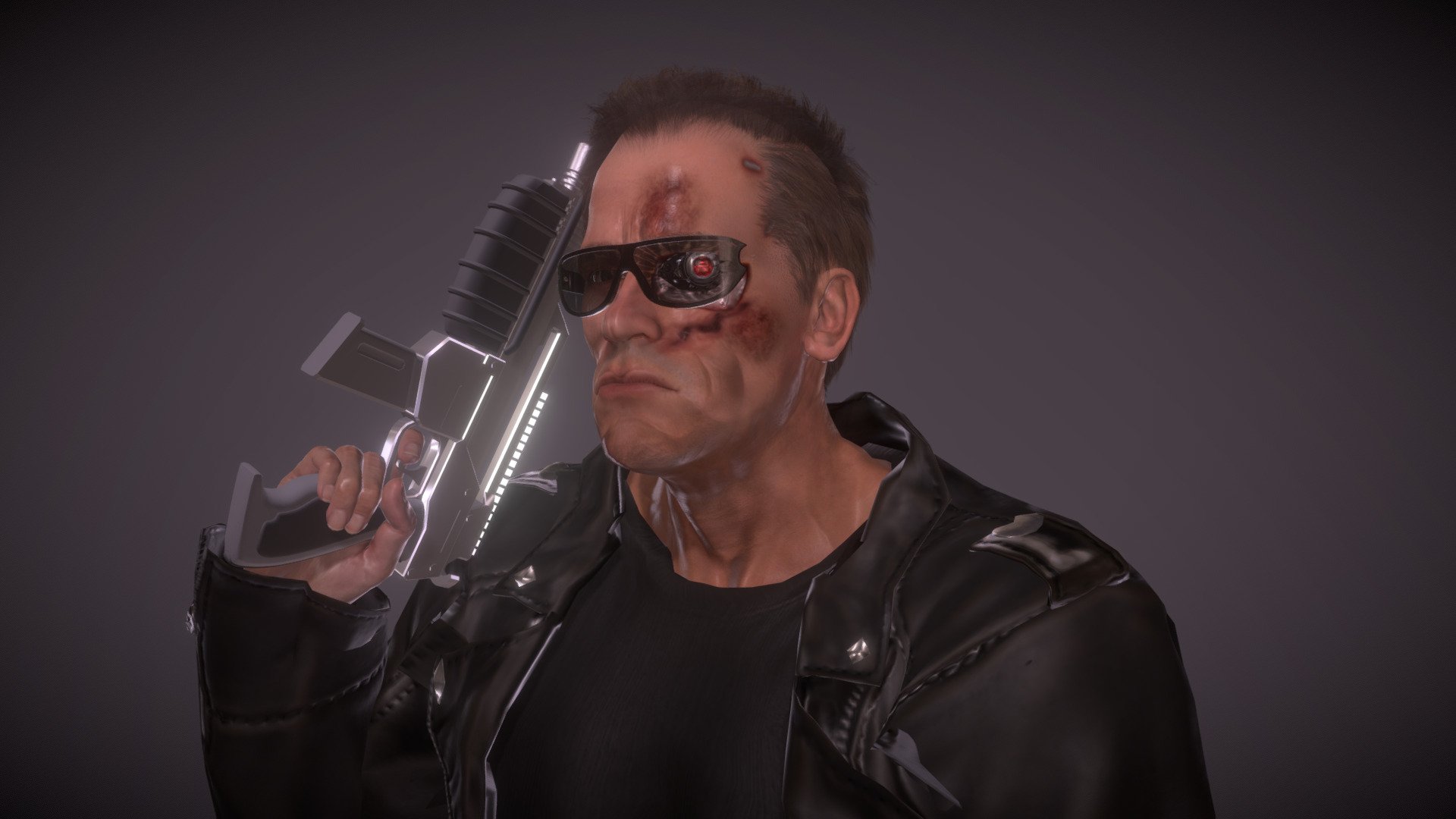 This isnt TERMINATOR A.Schwarzennegger by PhiBix 3d model