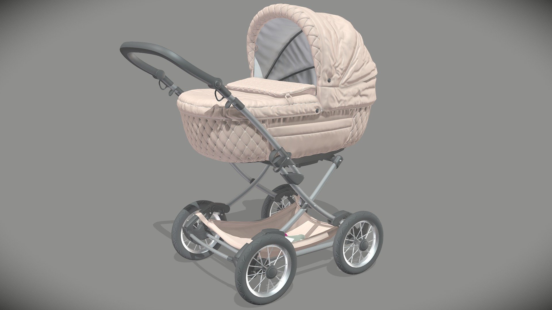 Baby Carriage 3d model