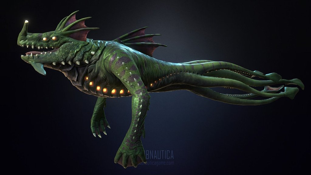 Sea Dragon 3d model