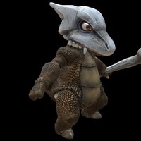 Marowak Fan Sculpt