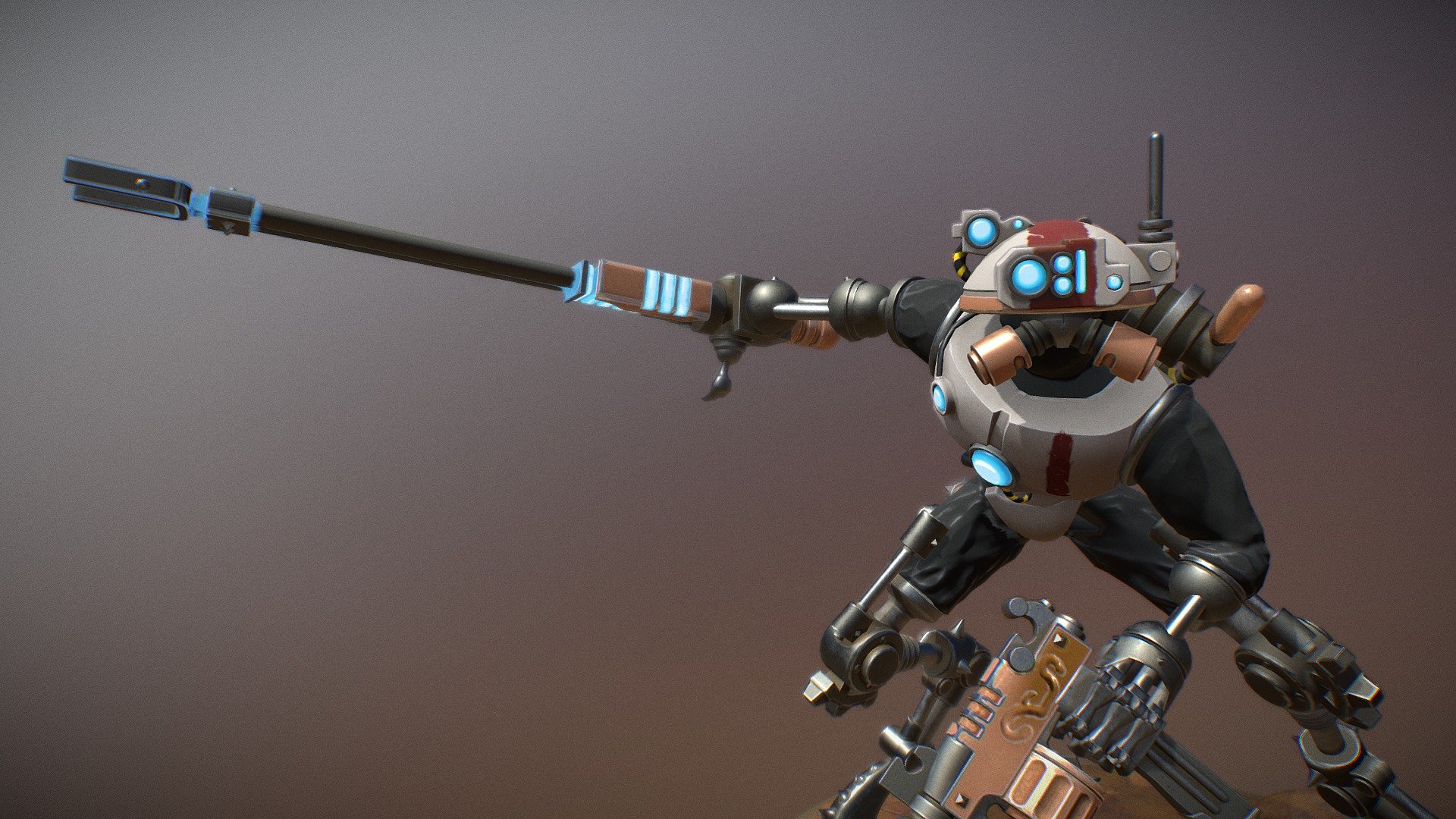 Sicarian Infiltrator 3d model