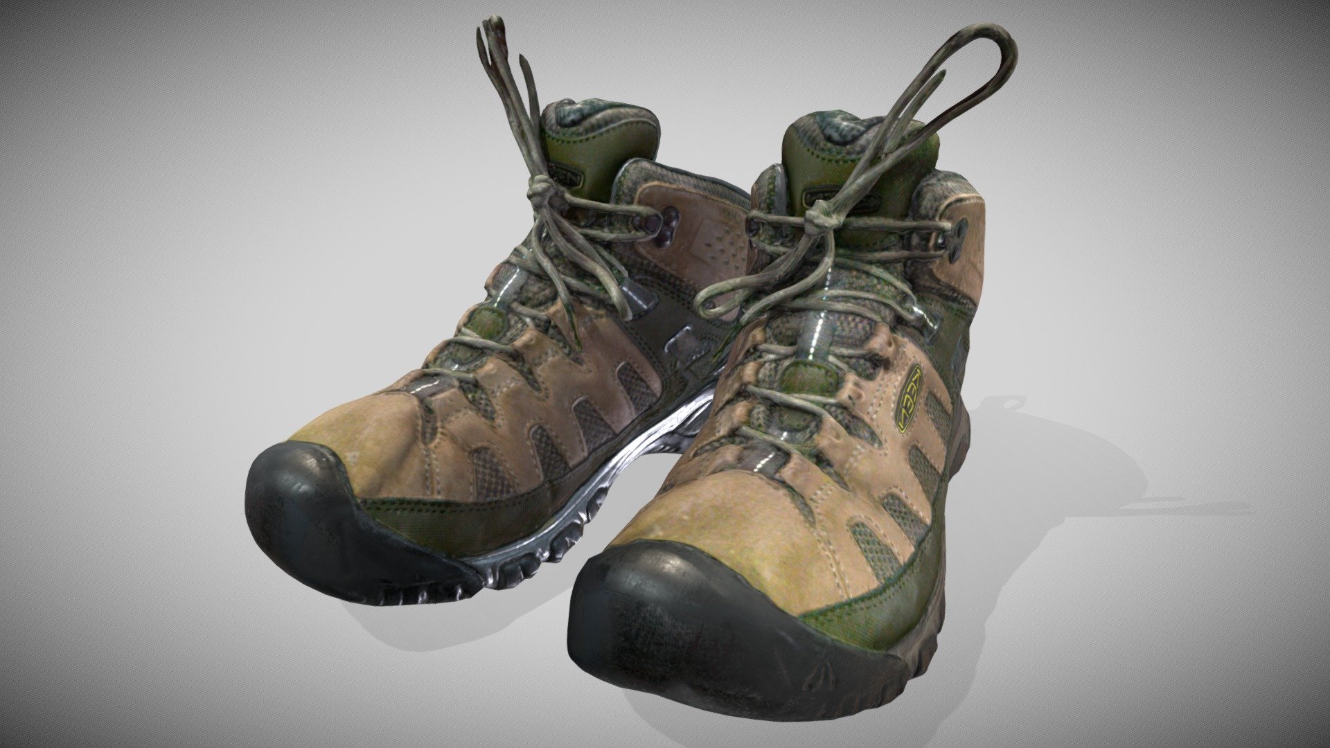 Keen Shoes 3d model