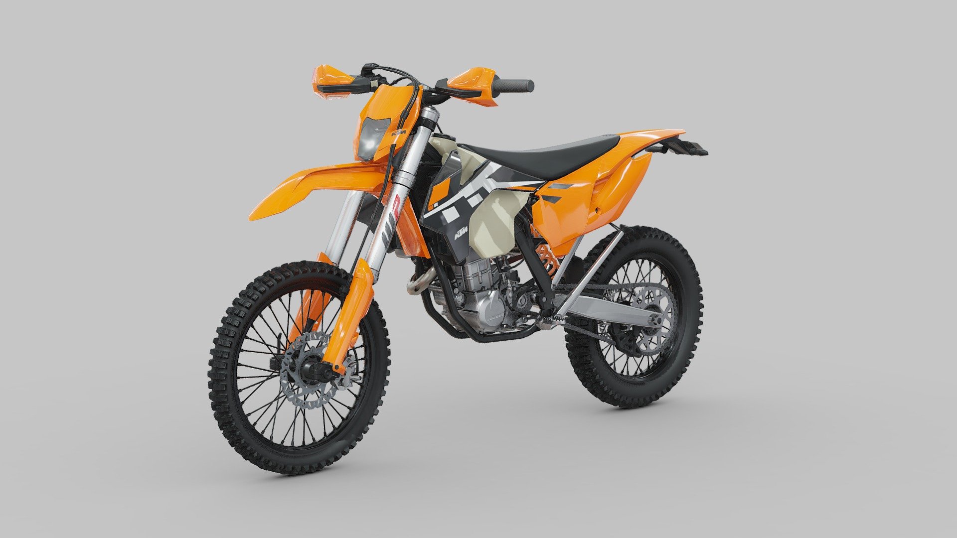 KTM 450EXC 3d model