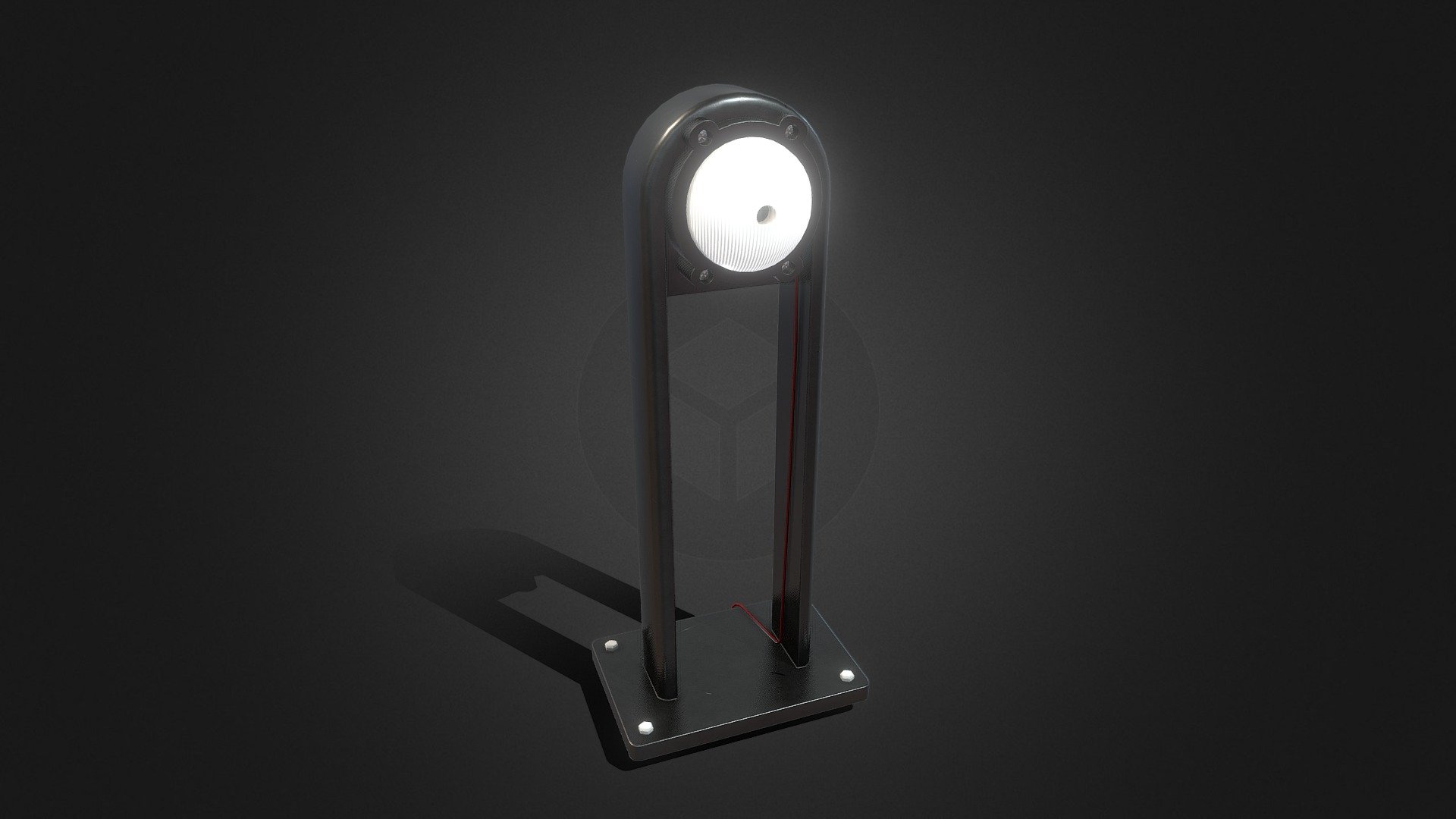 Bollard 08 3d model