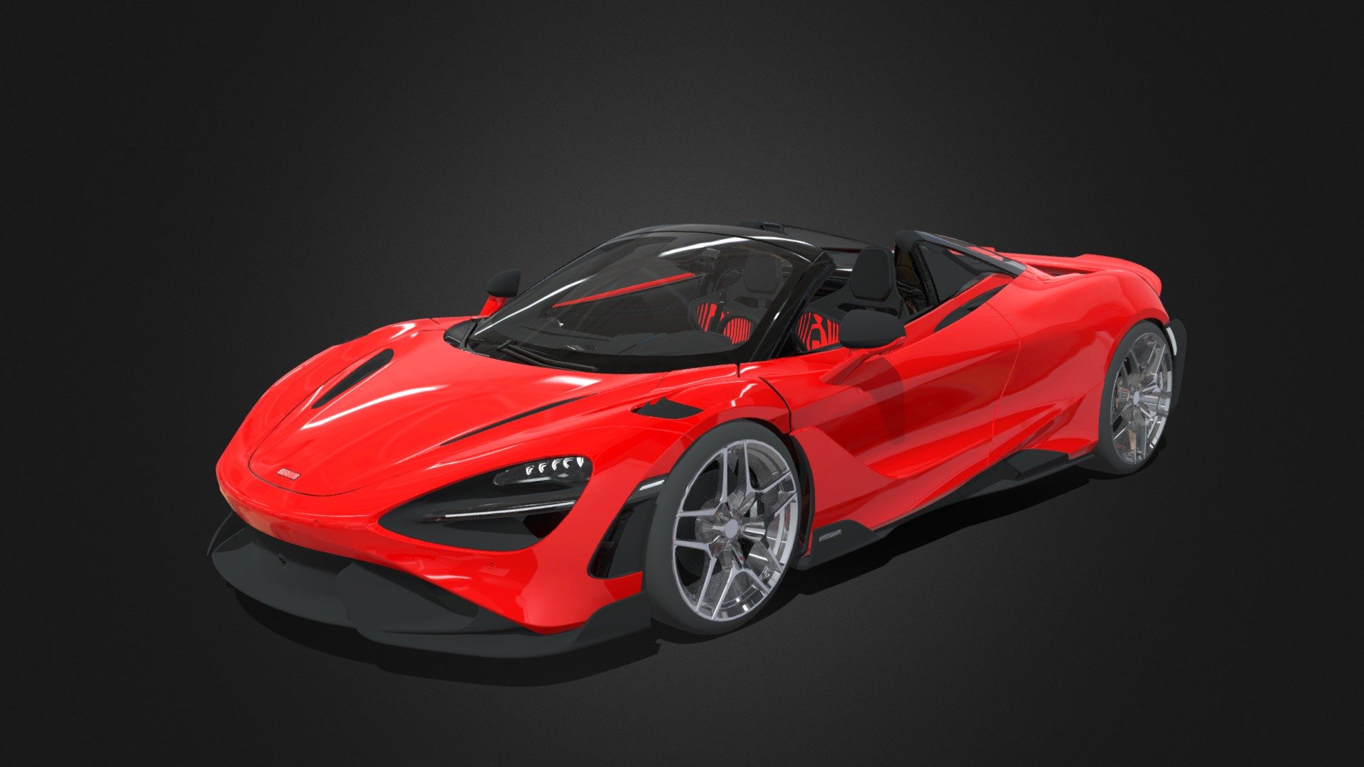 McLaren Spider 3d model