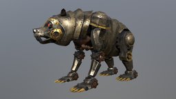 Steampunk Bear Model