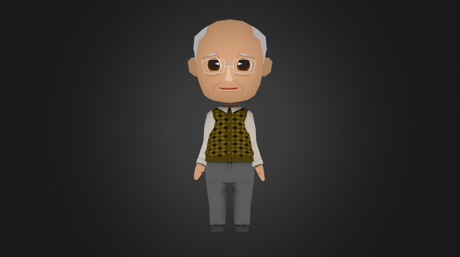 grandfather 3d model