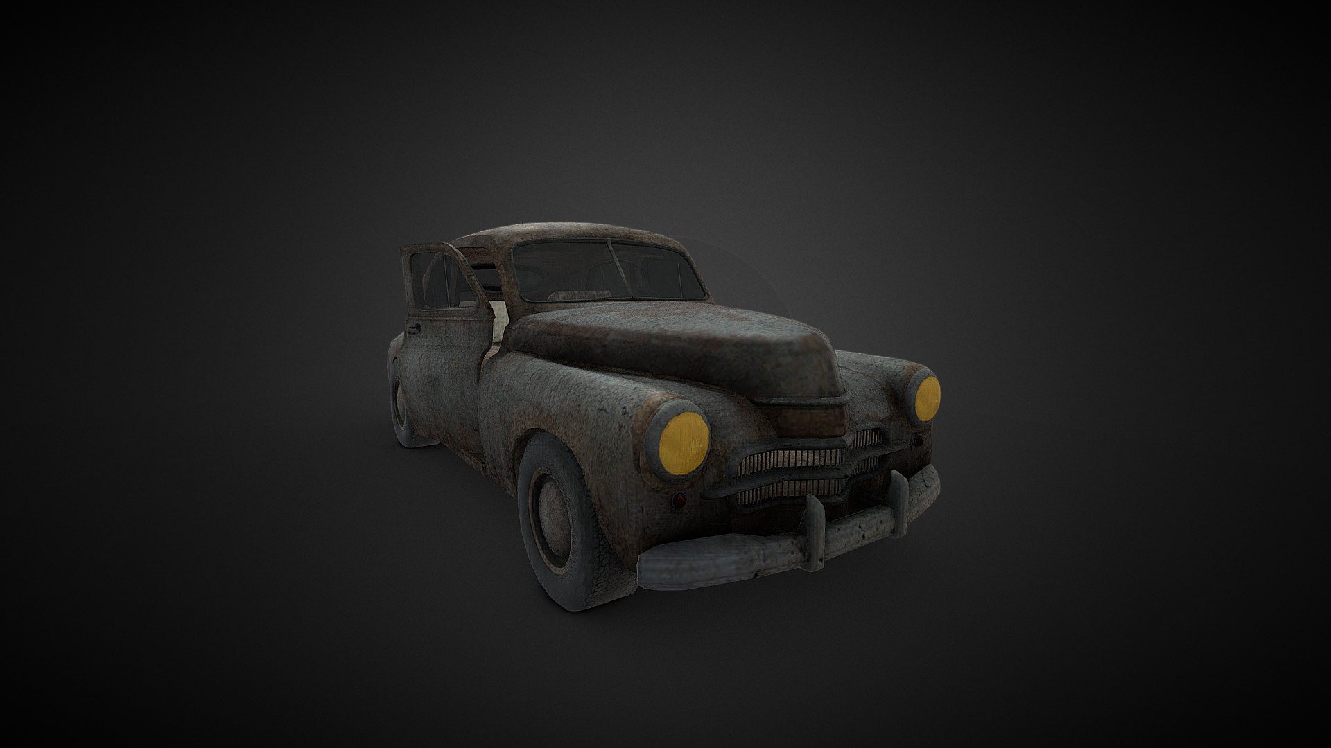 Granny Car 1.8 (NEW) [UPDATE] 3d model