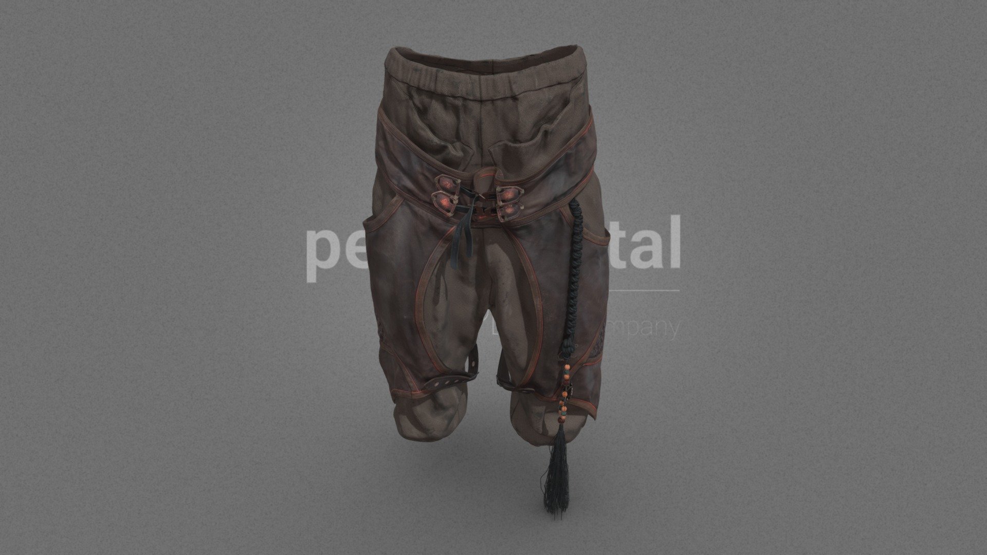 Wasteland Garments Series 3d model