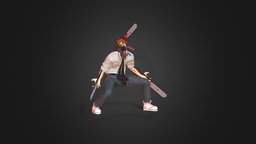 Chainsaw Man 3d model