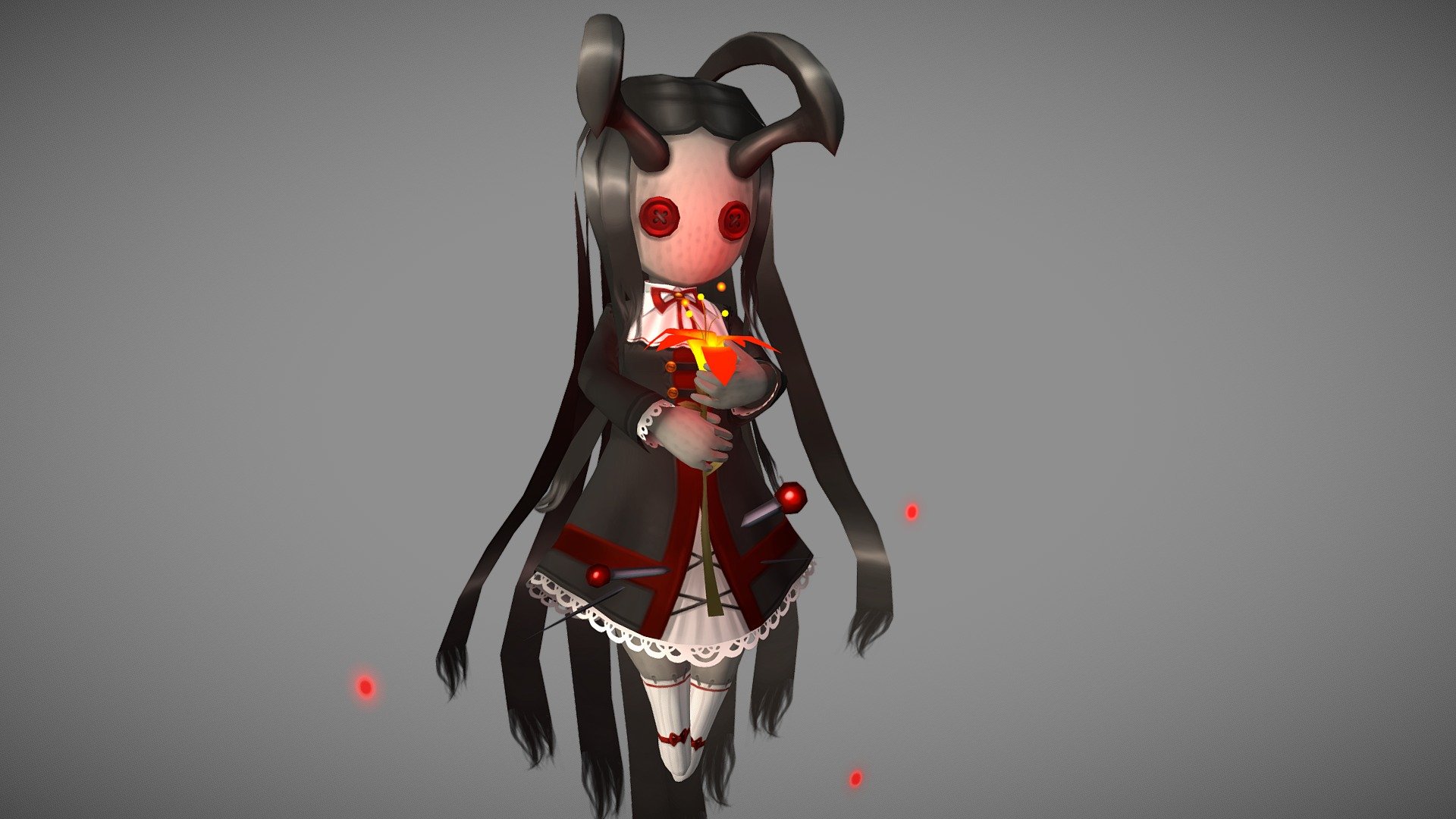 Voodoo doll 3d model