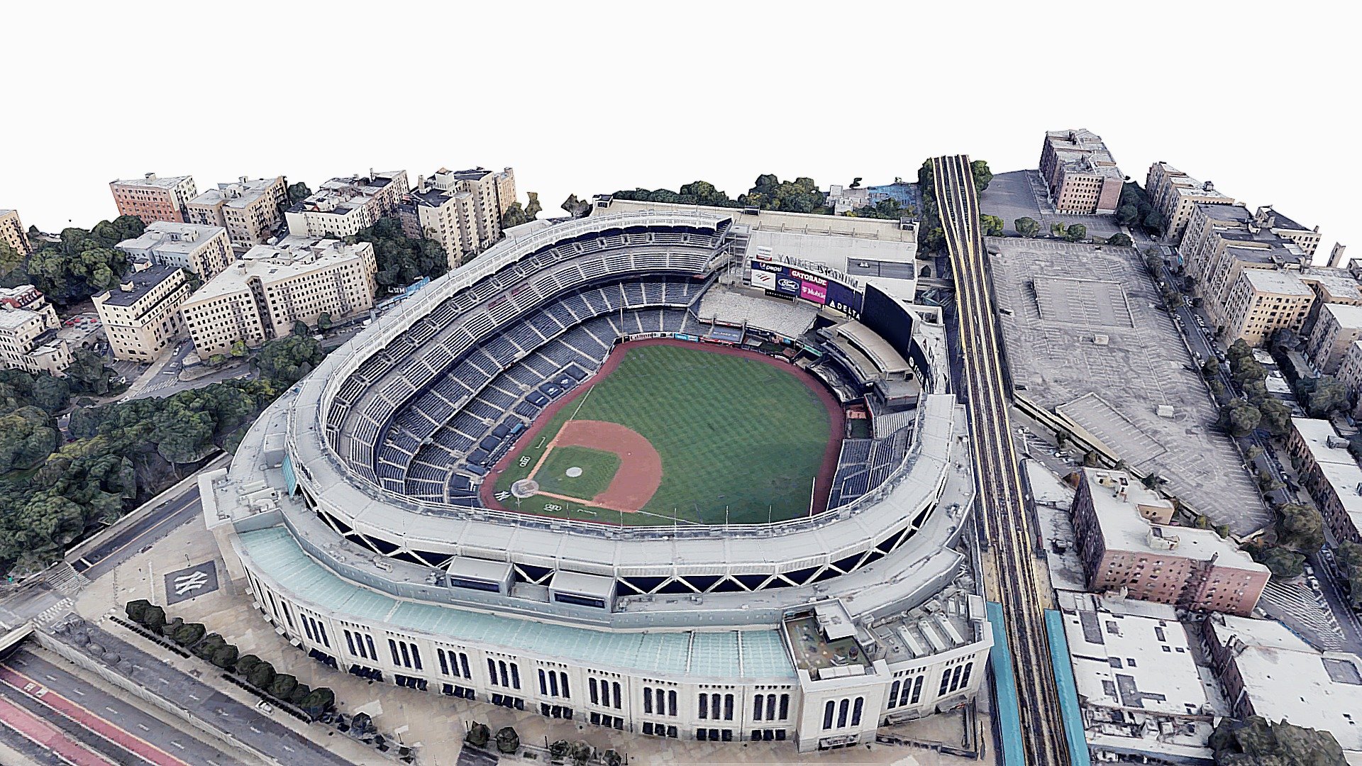 Yankee Stadium 3d model