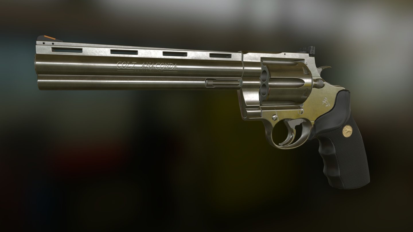 Colt Anaconda 3d model