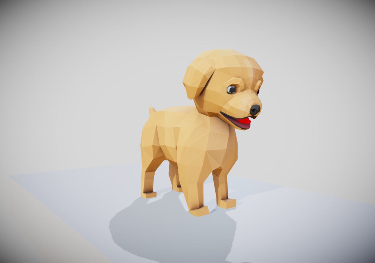 Shih Tzu 3d model