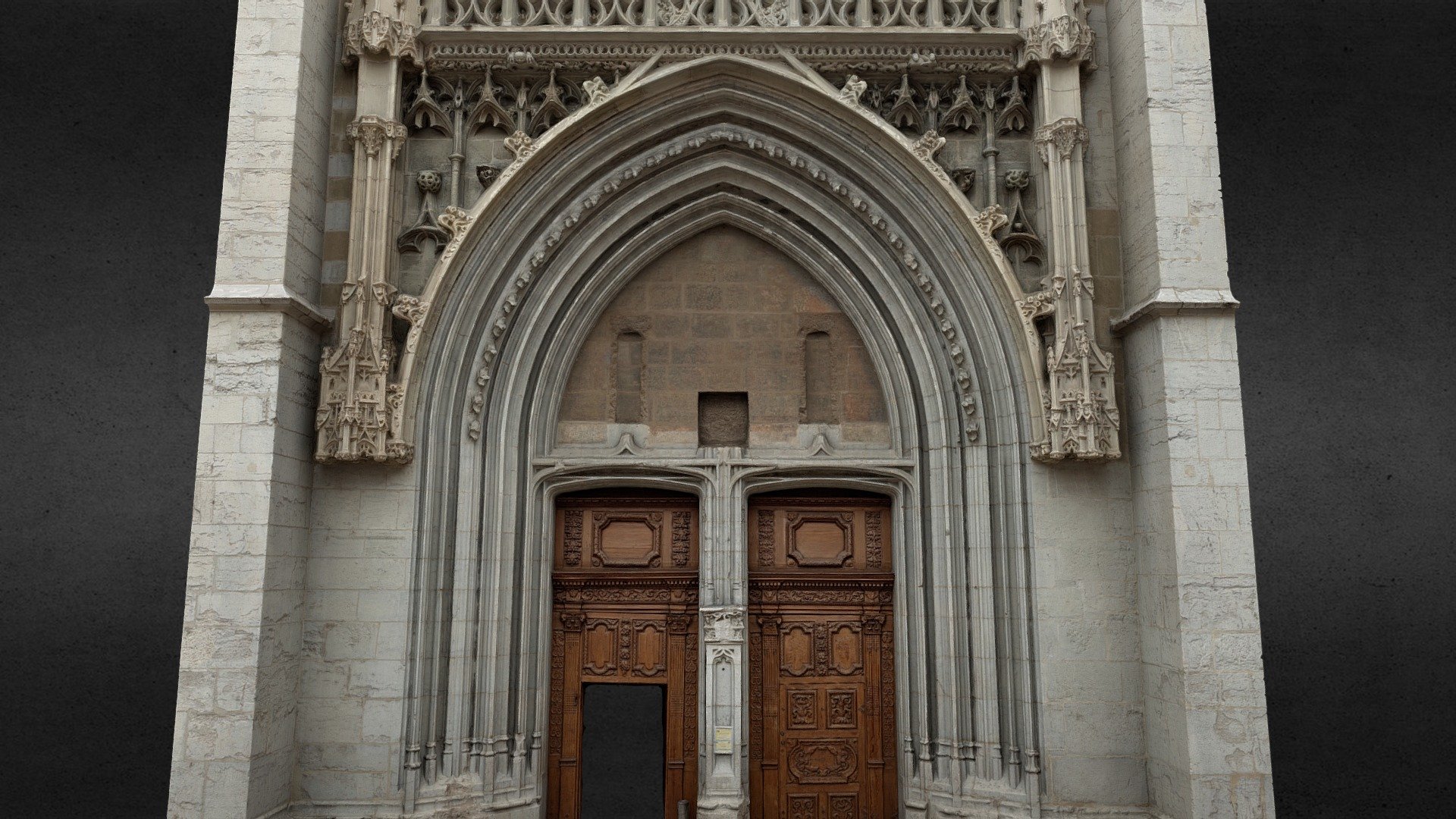 Cathédrale St François, Chambéry (73) 3d model