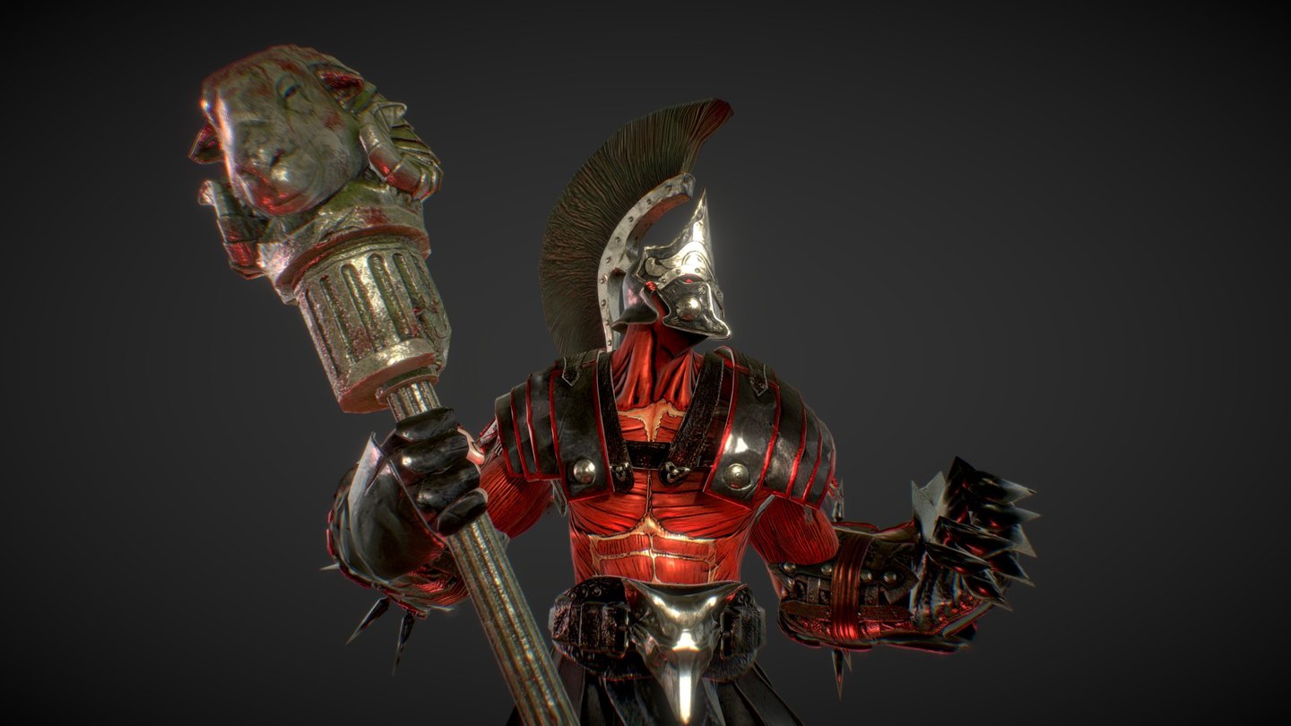 Gods of Rome 3d model