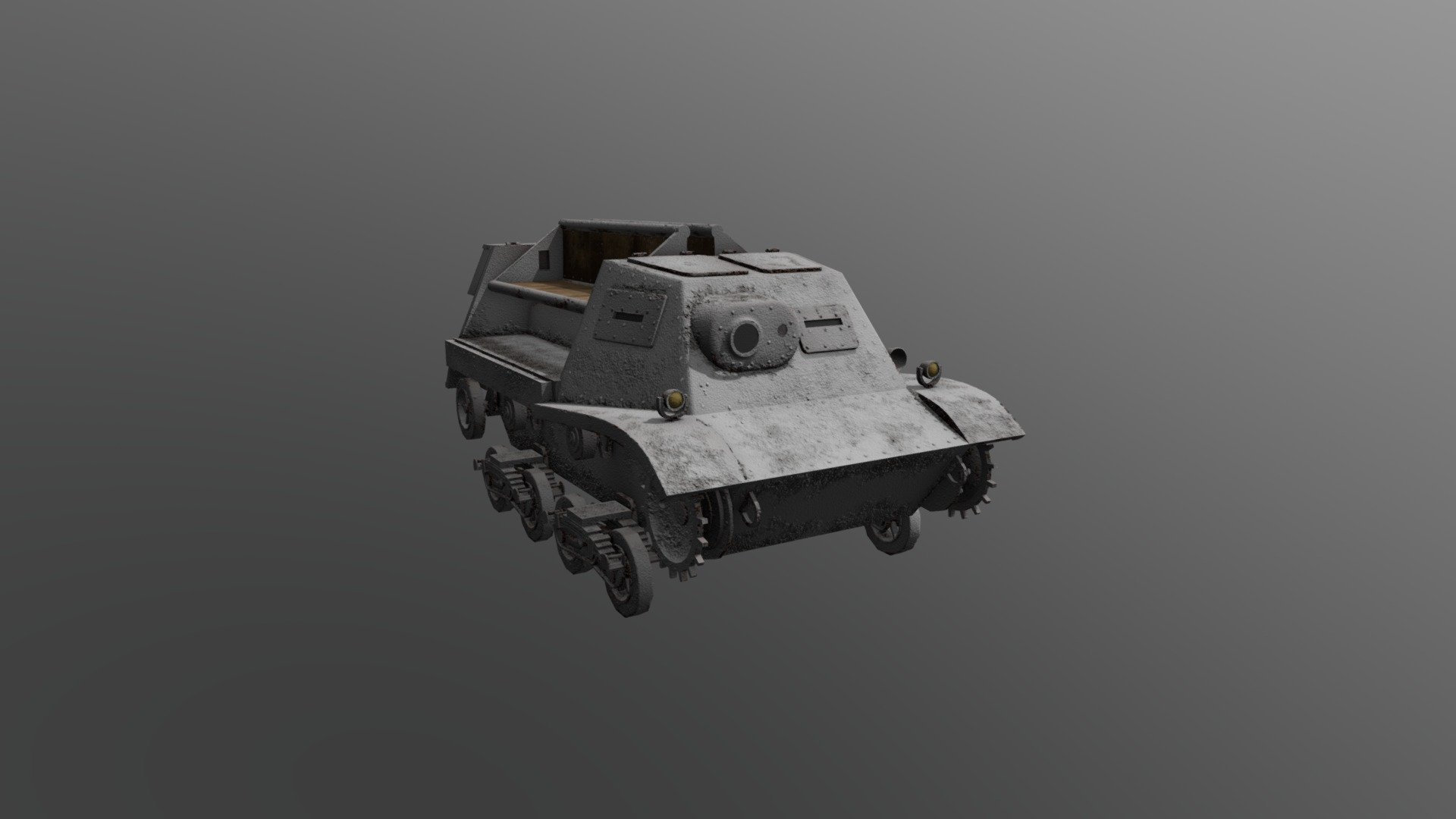 T20 Komsomolets 3d model