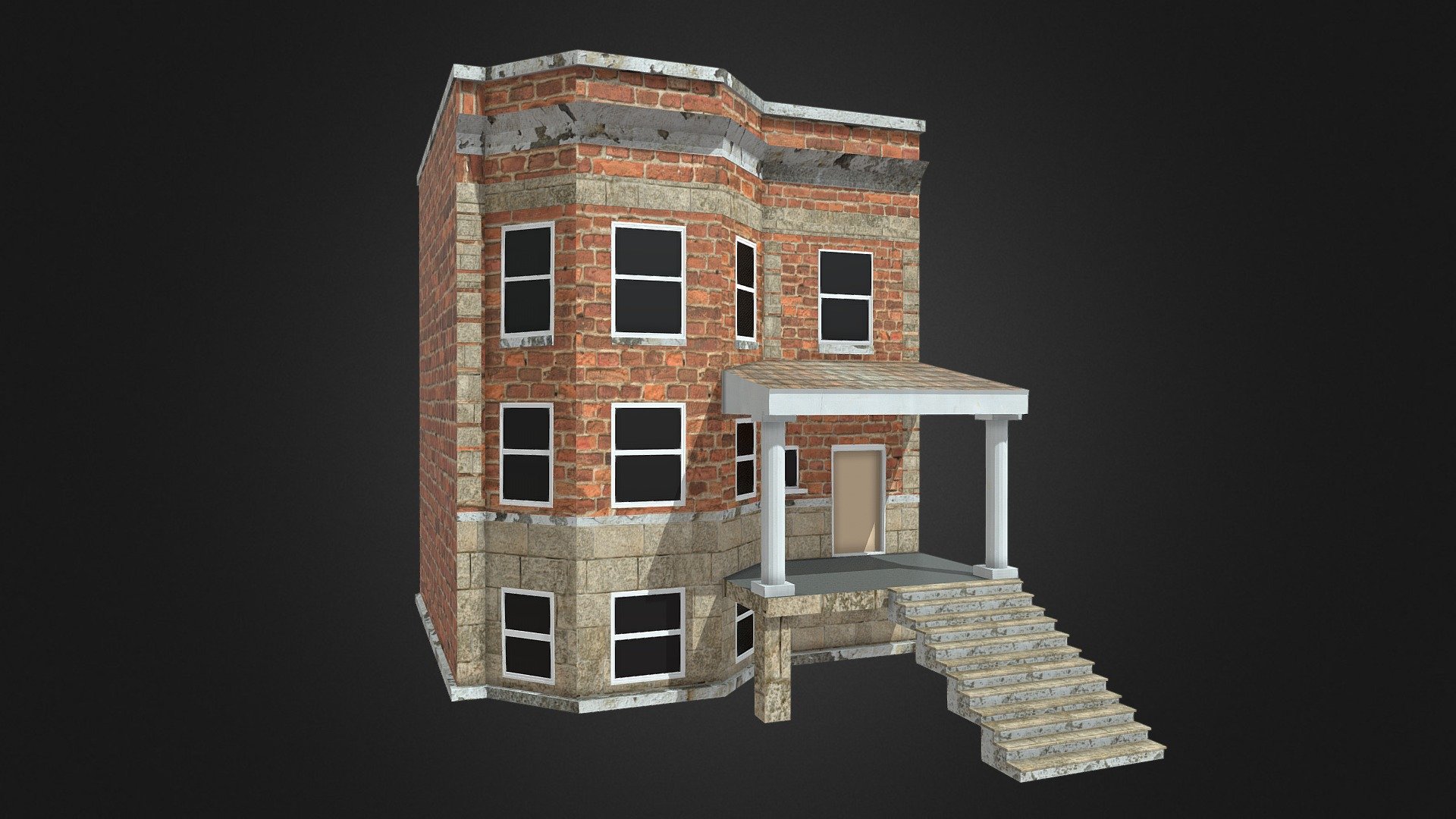 Chicago Flat 3d model