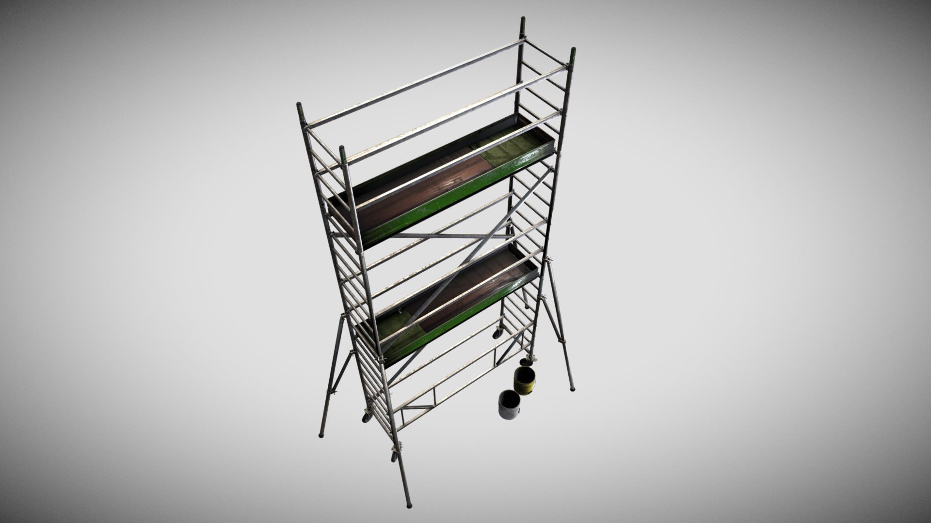 Trabattello Scaffolding 3d model