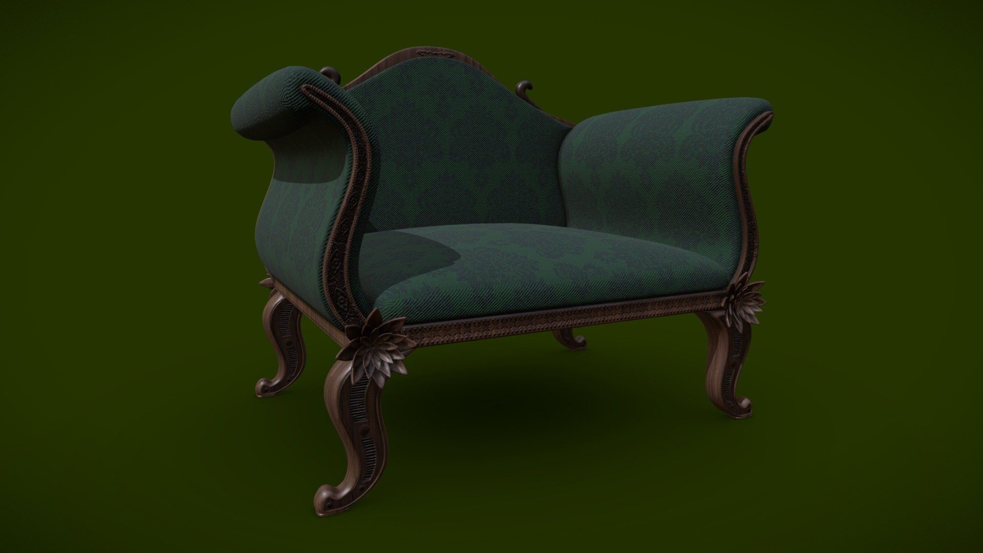 Classic Armchair 3d model