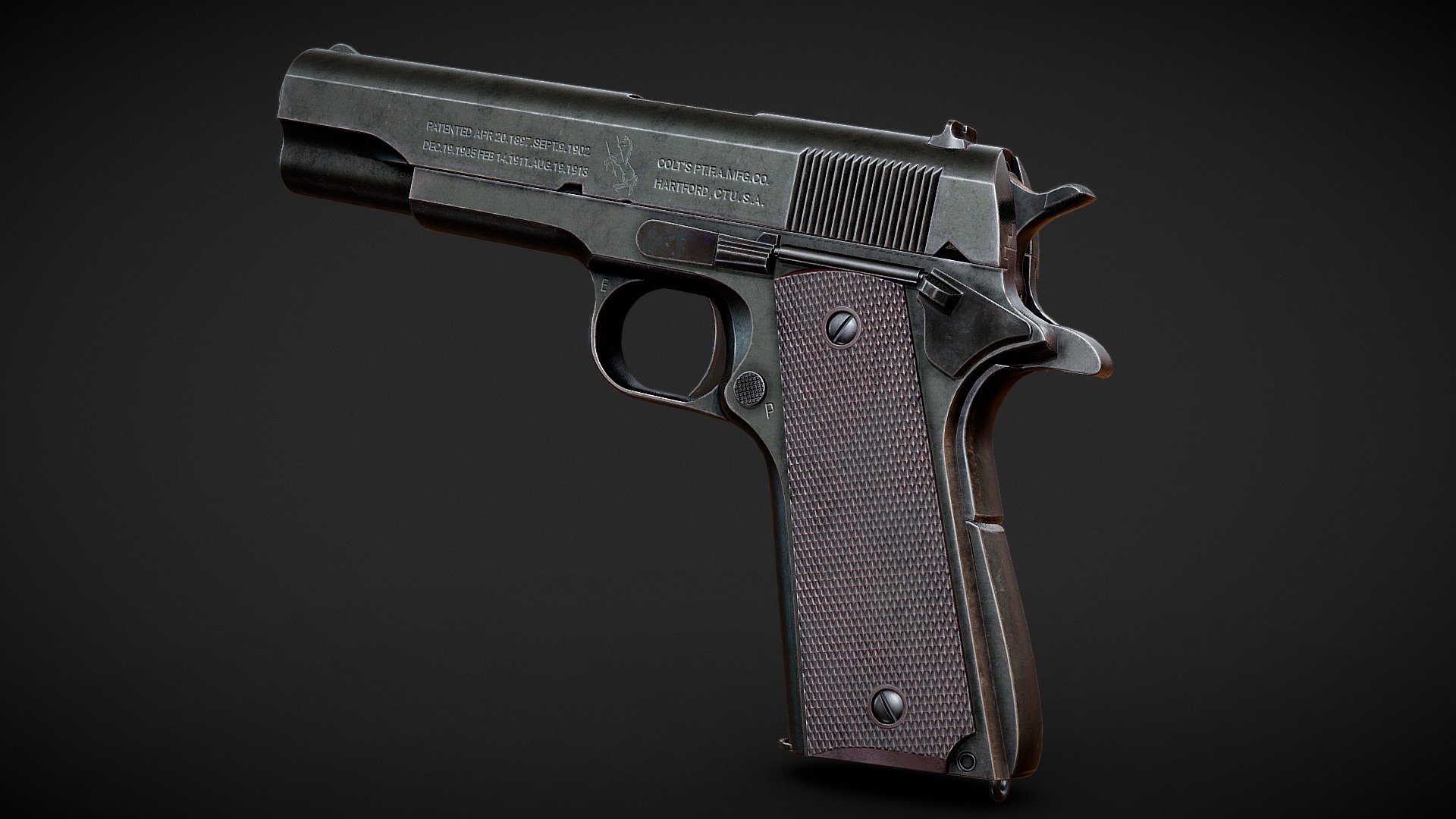 Colt M1911 3d model