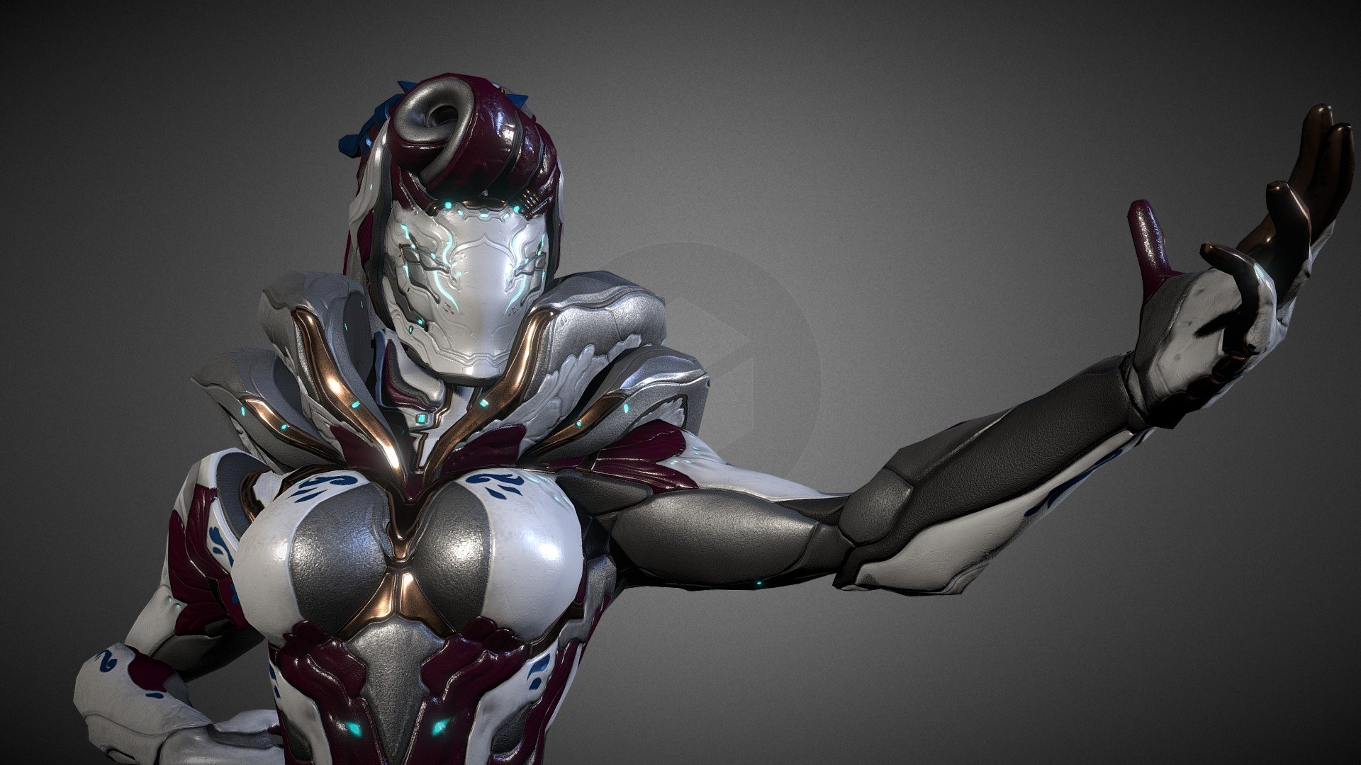 Warframe 3d model