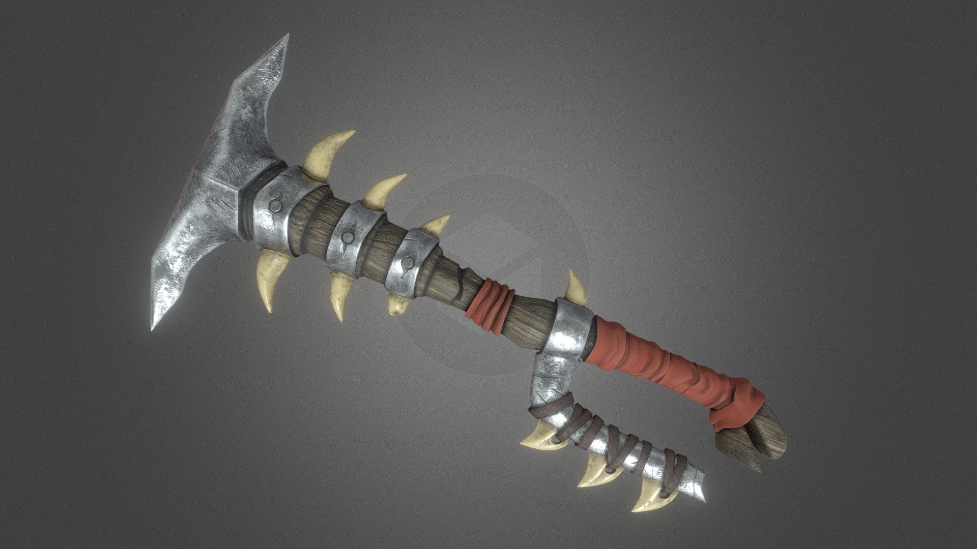 Orc Mace 3d model