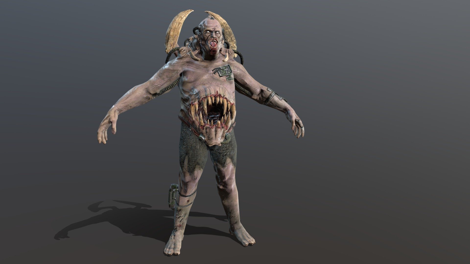 Mutant 7 3d model