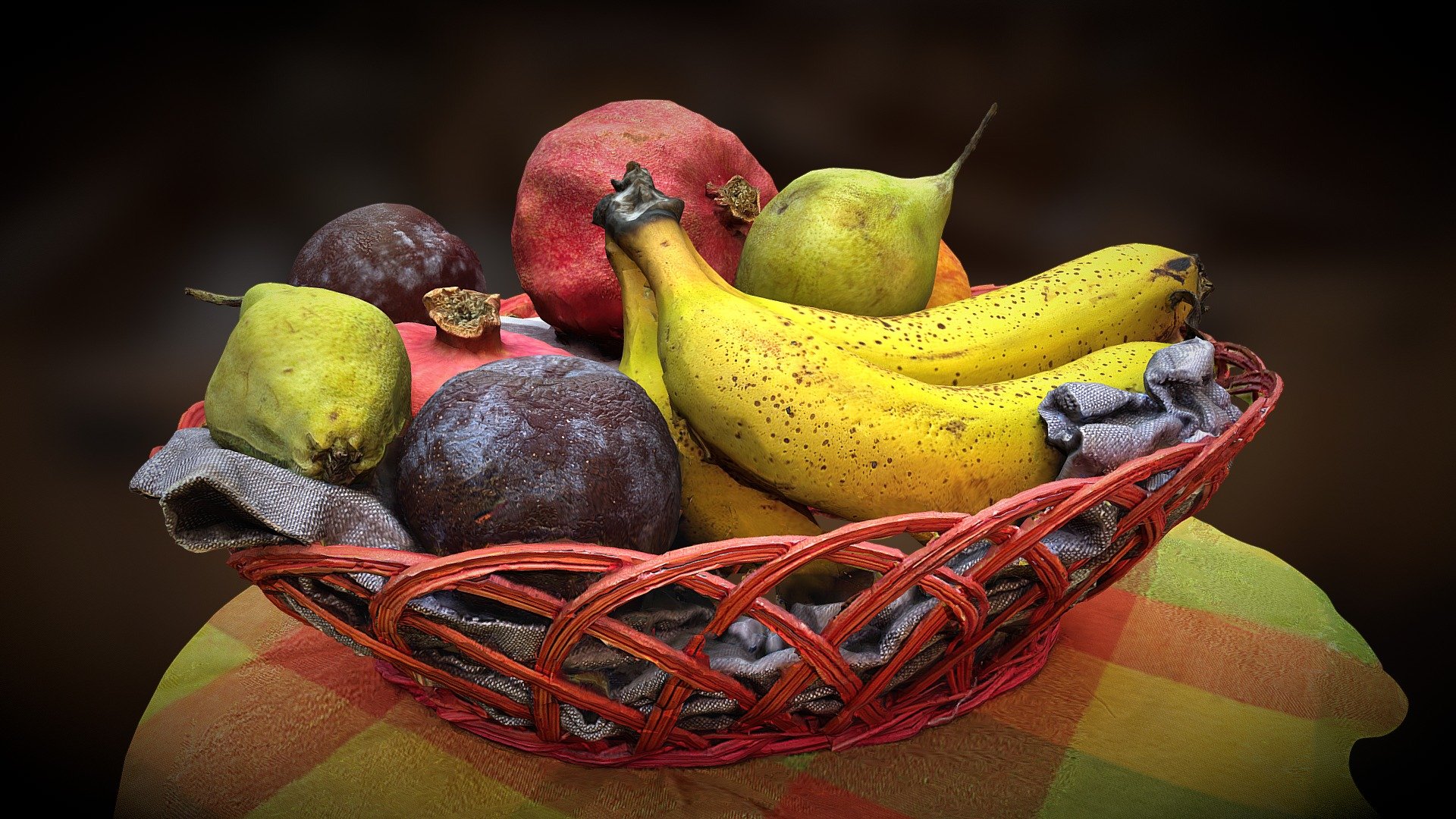 Fruit Decay 3d model