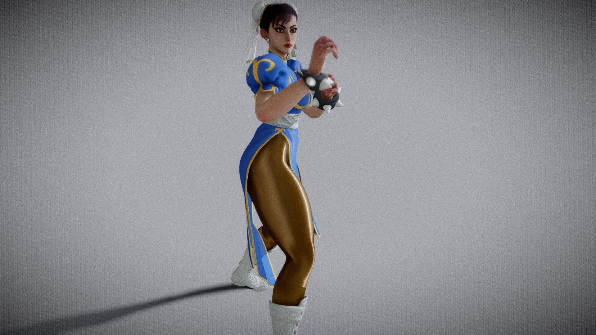 Chun li SF6 3d model