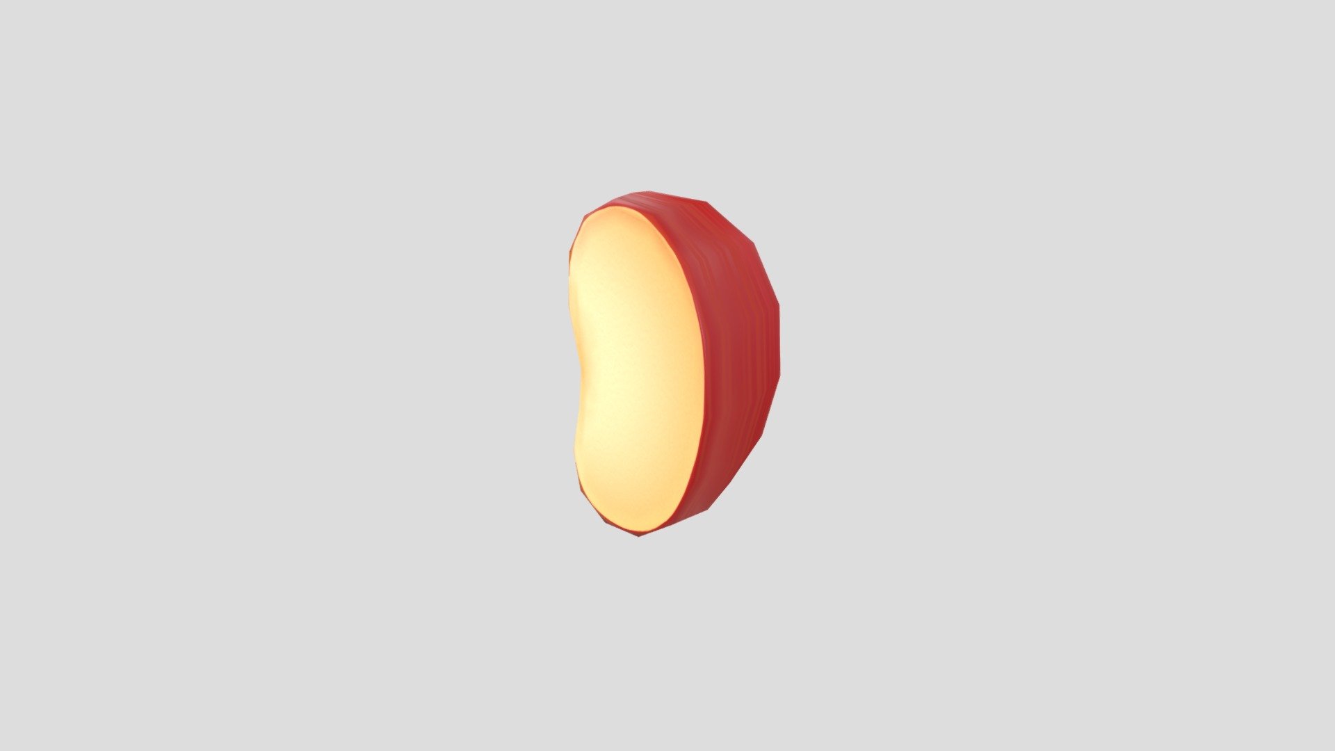 Apple Slice 3d model