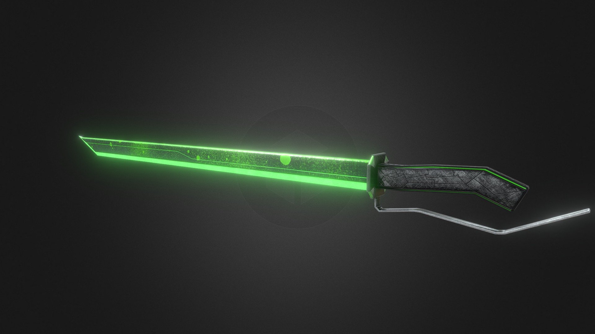 Cyber Sword 3d model