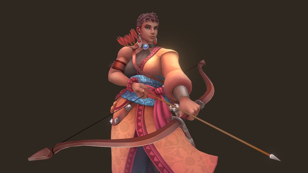 Archer 3d model