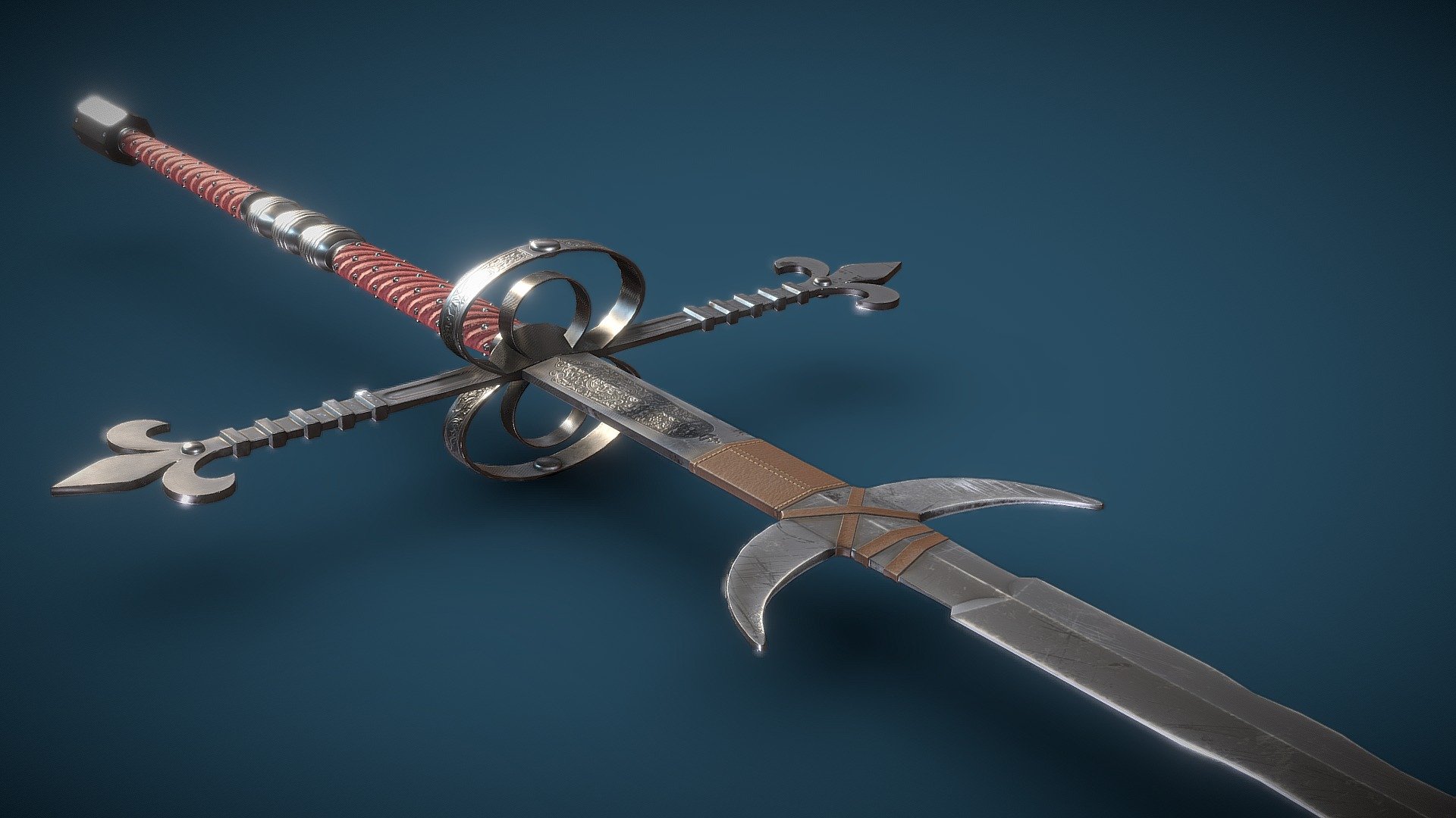 Zweihander 3d model