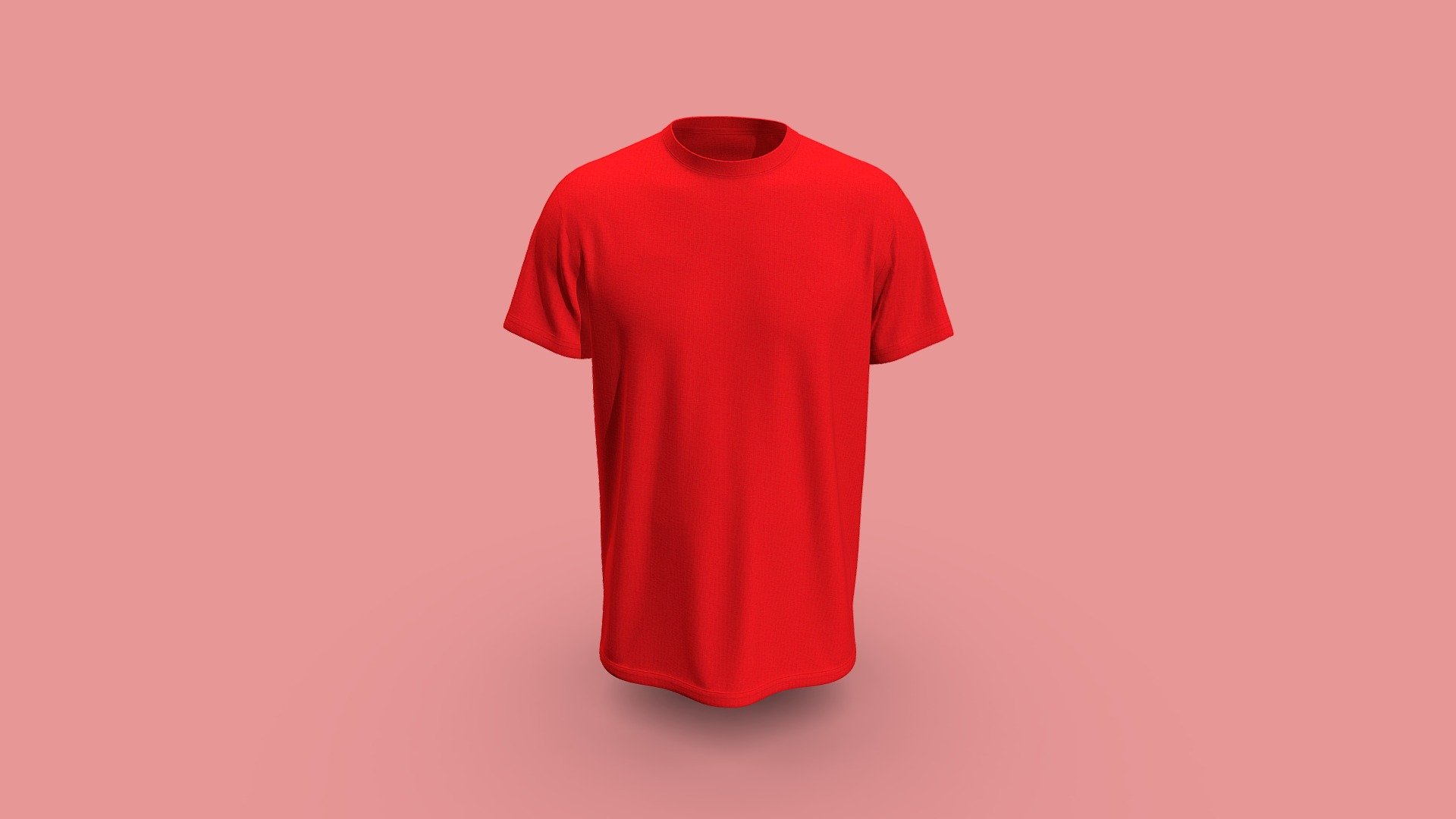 Basic Top Tee Design 3d model