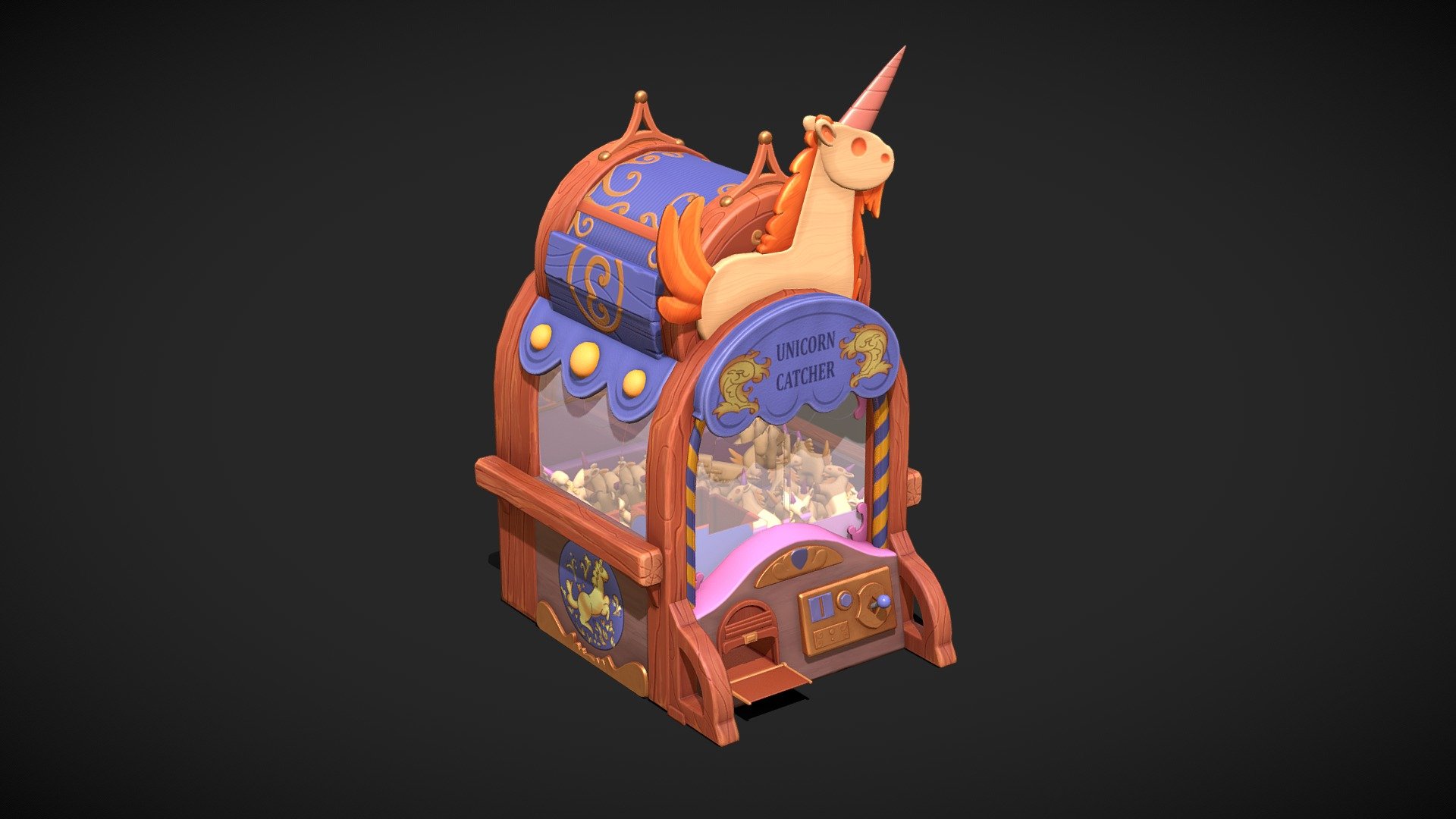 Claw Mashine 3d model