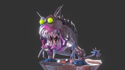 Sharkticon Diorama