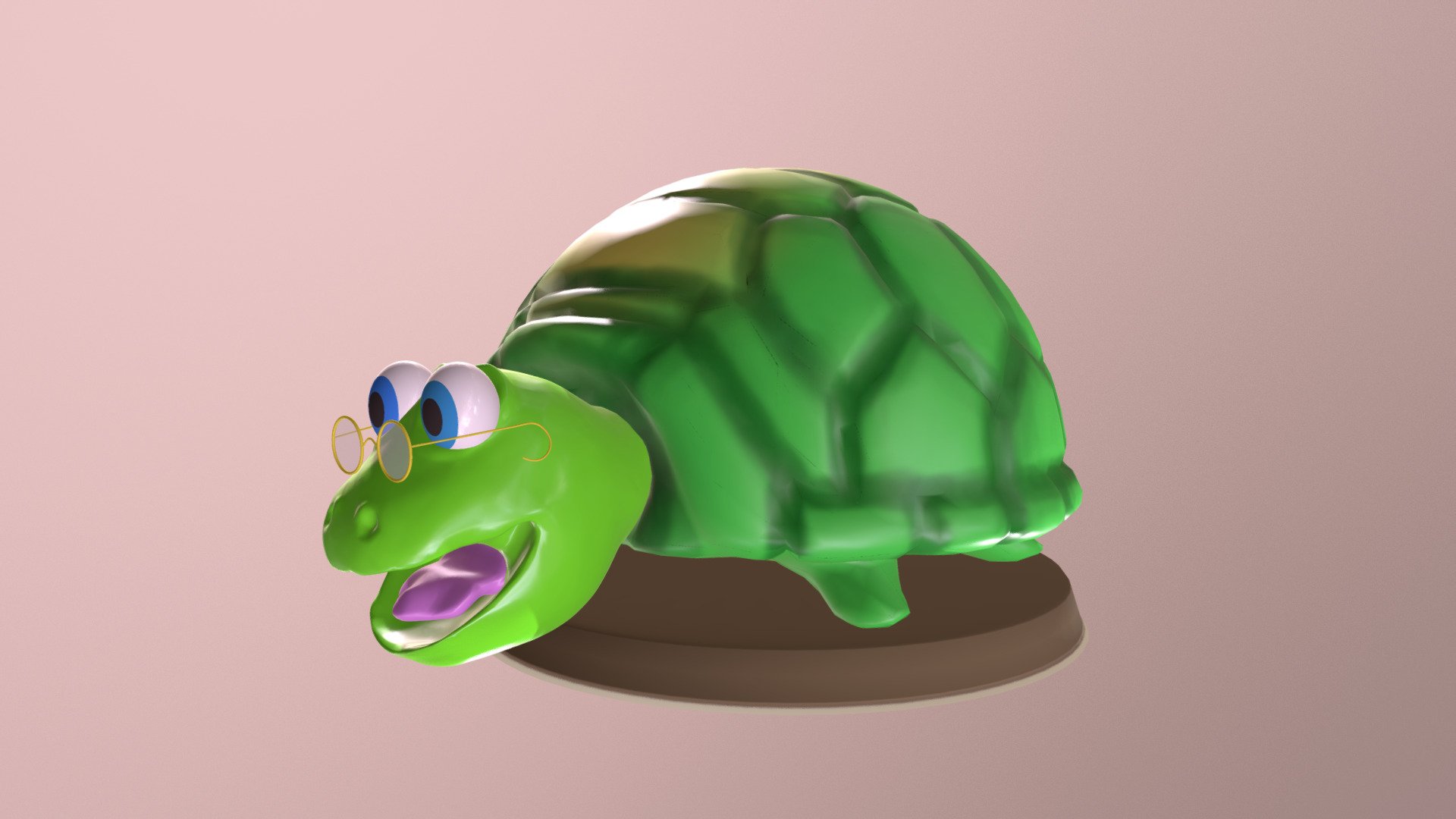 Turtle Sculp 3d model