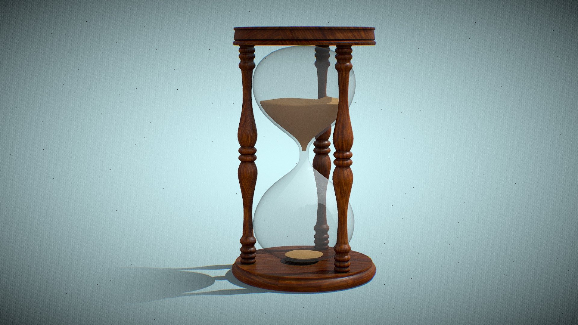 Hourglass / Sand Clock 3d model