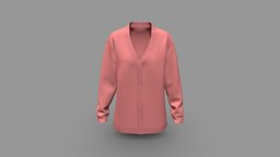 Regular Loose Fit Unisex Cardigan Design