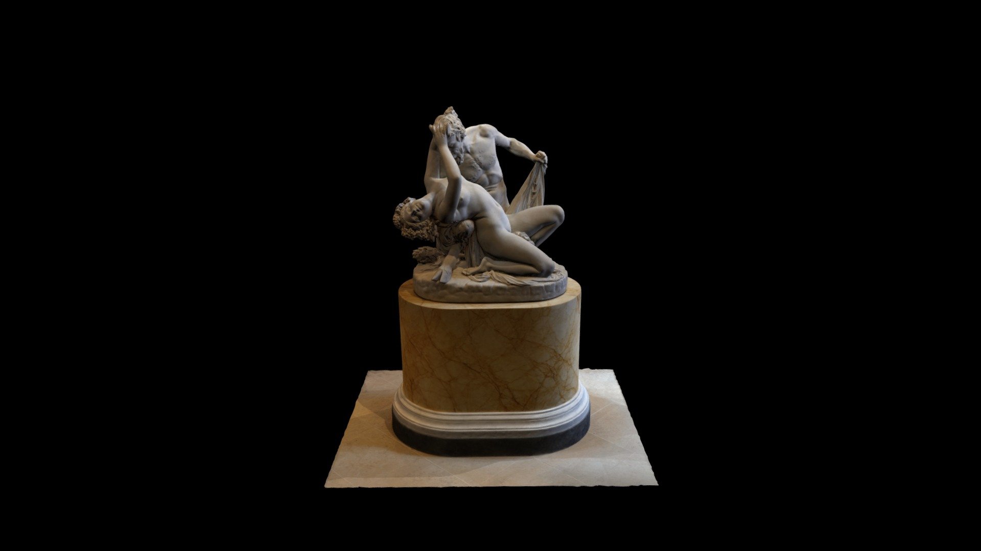 Sathyre and Bacchante 3d model