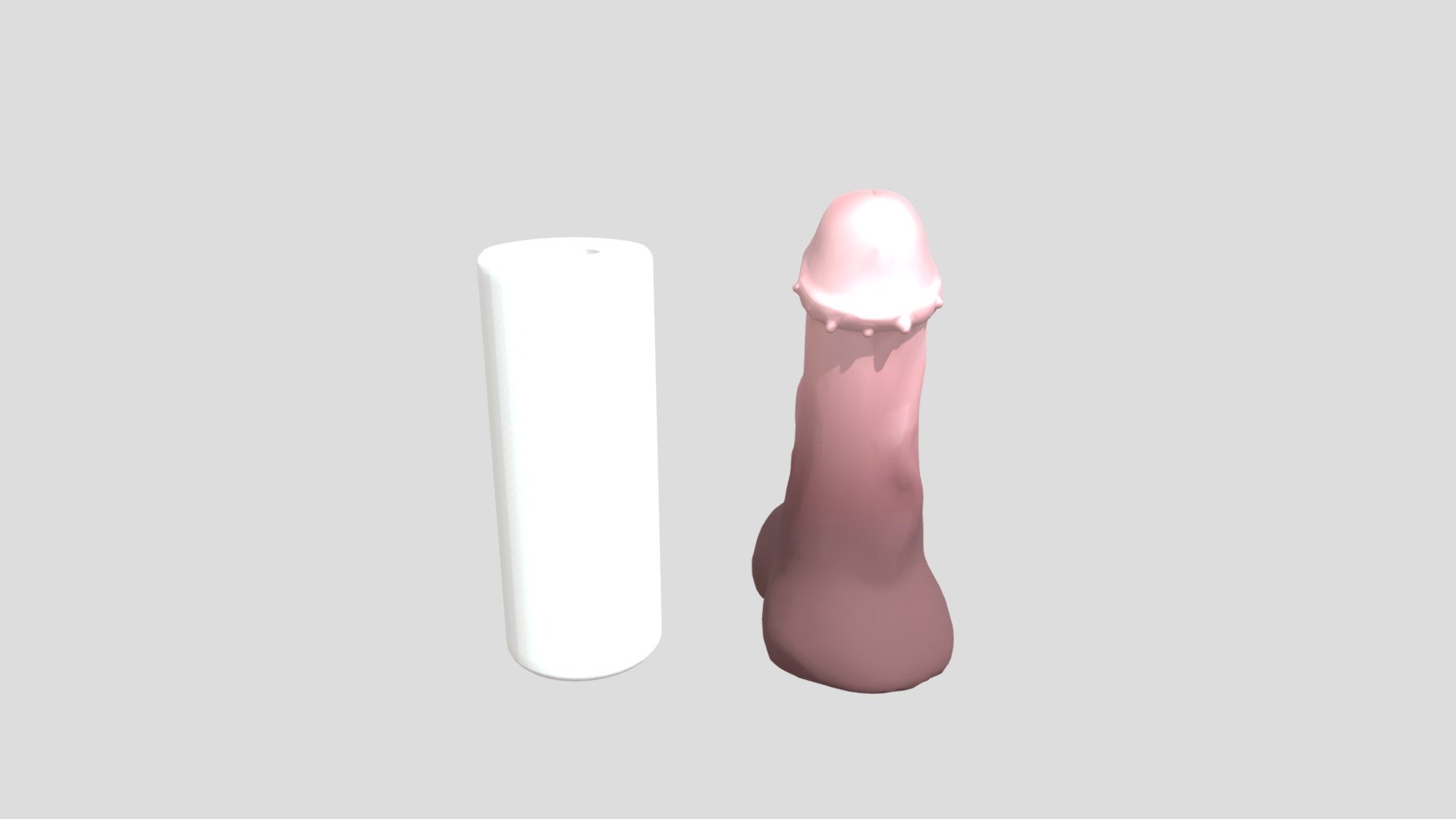 Demon_dildo_and_onahole 3d model