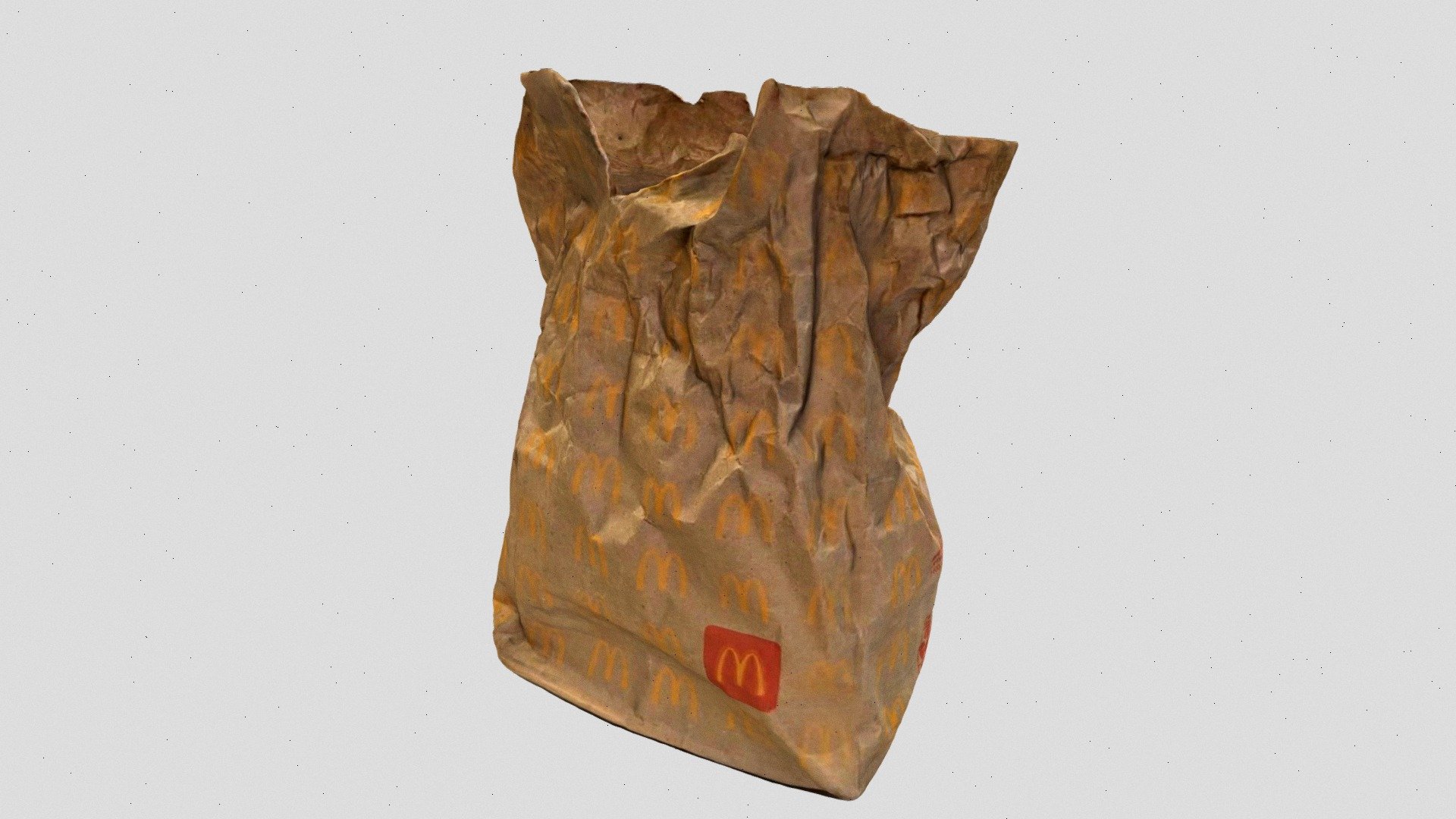 McDonalds Bag 3d model