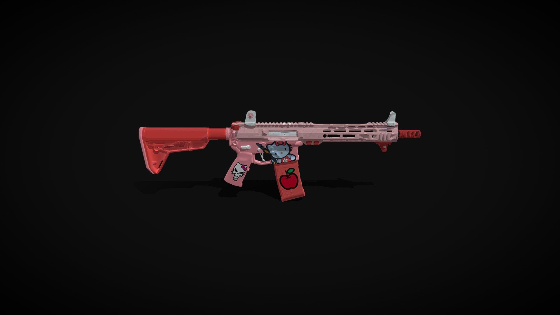 AR15 Alex Finsher 3d model