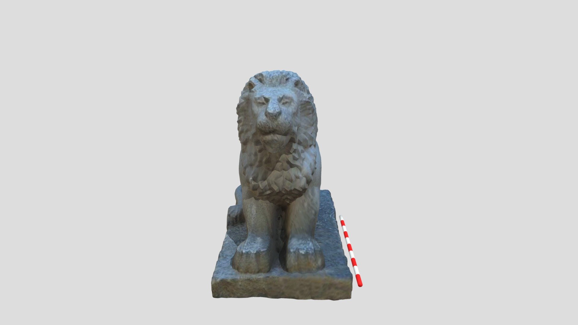 prueba león castelar elda 3d model