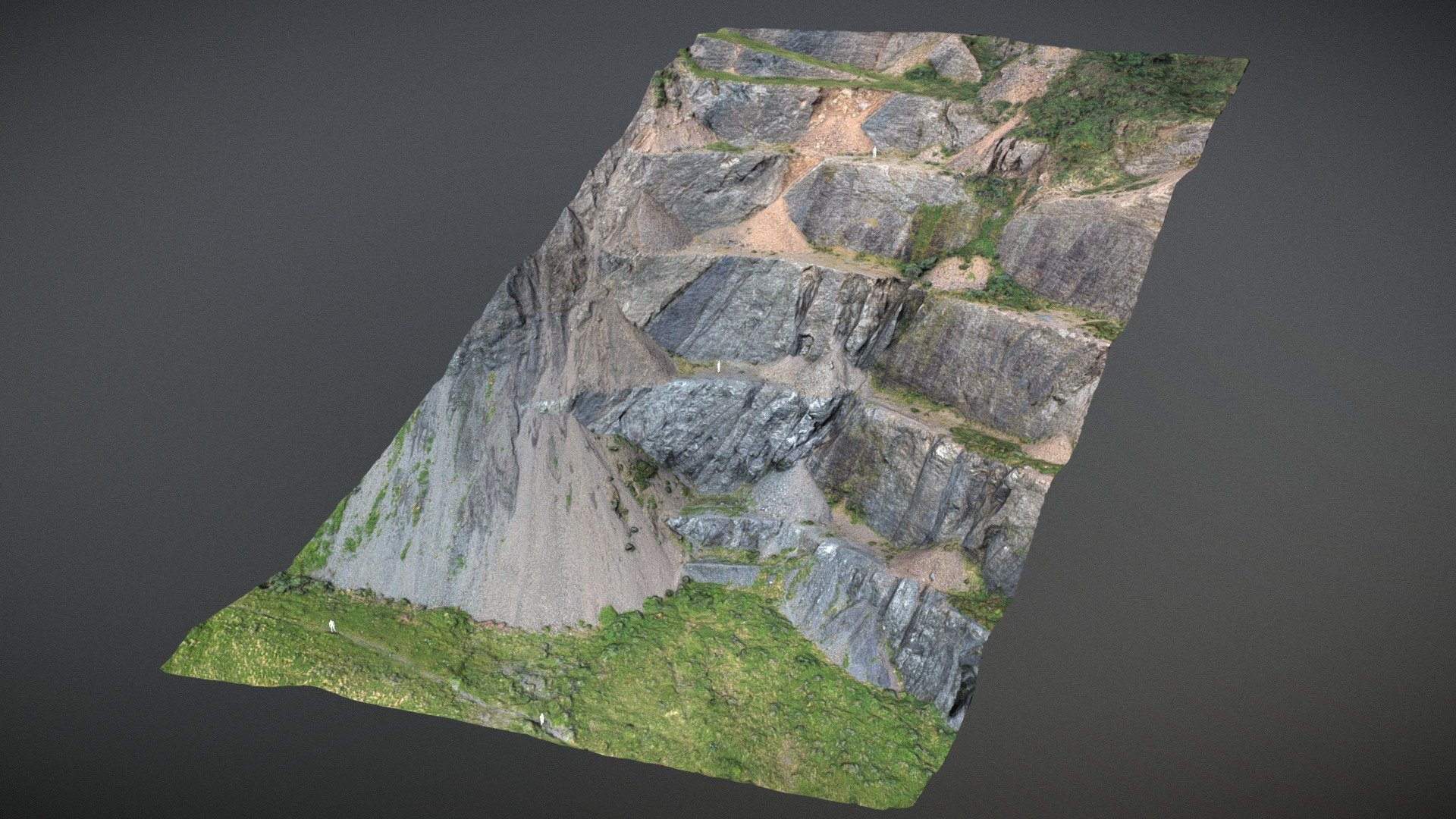 Red Rocks Quary 3d model