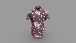 Men Slim Fit Casual Short Sleeve Shirt Design