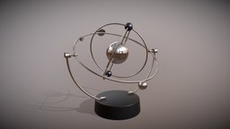 Magnetic Pendulum rotating eternal balls