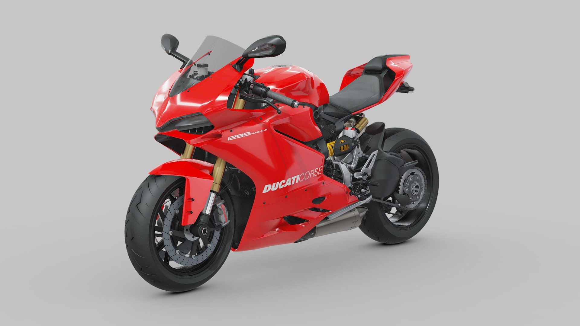 Ducati Panigale 1299 3d model